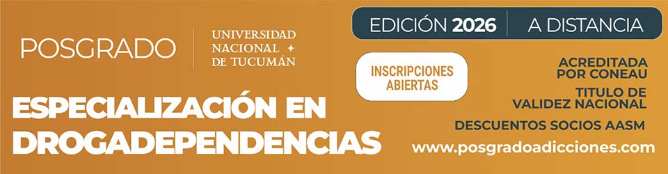 Carrera de especialiaci&oacute;n en drogadependencia